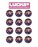 Lucks 43256 - 2" Rounds Print-Ons Edible Paper - 12 Sheets Per Pack
