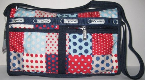 lesportsac deluxe shoulder satchel