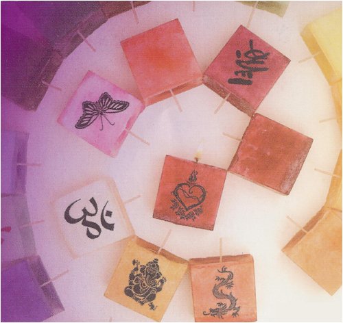 Nirvana Candle Good Fortune Karmic Cube in Happiness