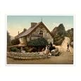 Old post office Lee (Devon) England, c. 1890s, S-UNF