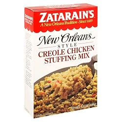 Zatarain's New Orleans Style Creole Chicken Stuffing Mix, 6.6-Ounce Boxes (Pack of 12)