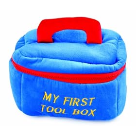 My First 1st Tool Box Baby Plush Soft Toy Bag with Tools