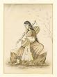 Famous Paintings Miniatures Art Drawings & Water Color on Paper 5 x 7 inches