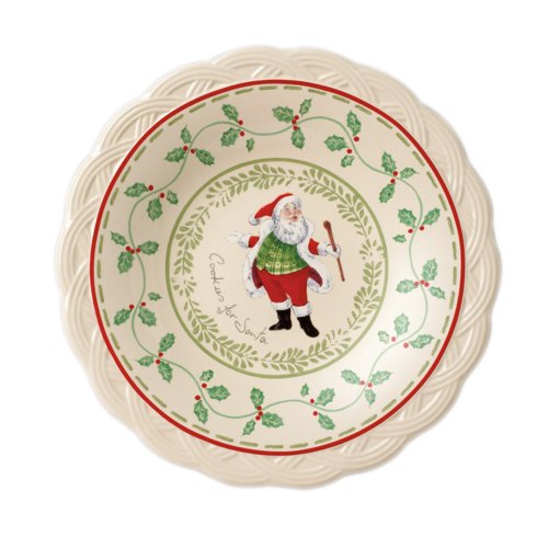 Pfaltzgraff Merriweather Christmas ''Cookies for St. Nick'' Plate