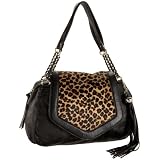 Nanette Lepore Handbags Contrast Haircalf Flap