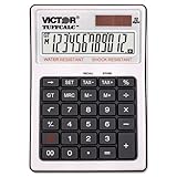 Victor Tuffcalc Desktop Calculator 12 Digit Lcd Water-And Shock-Resistant E ....