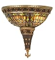 Meyda Tiffany 19819 18"W Fleur-De-Lis Wall Sconce