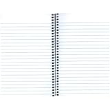 National Brand Subject Wirebound Notebook, College Rule, 5 x 7-3/4, White, 80 Sheets/Pad (33502)