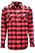 Cavalini Mens Plaid Brushed Flannel Shirt