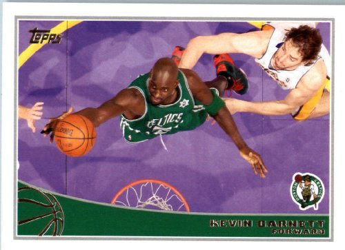2009/10 Topps NBA Basketball Card #14 Kevin Garnett Boston Celtics MINT Condition- Shipped In Protective ScrewDown Display Case!