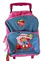 Strawberry Shortcake Luggage Backpack for Children -Small Kid Size Rolling Backpack