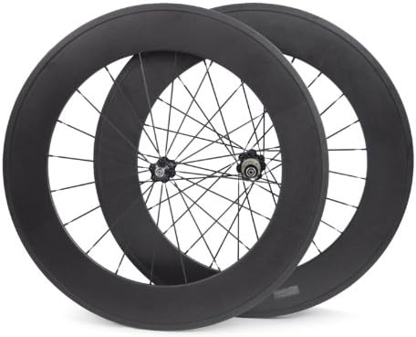 88mm Clincher Bicycle Wheels 700c Clincher Carbon Wheels Lightweight Wheelset