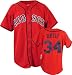 David Ortiz Boston Red Sox Alternate Scarlet Youth MLB Replica Jersey