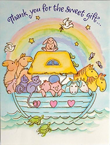 32 Noahs Ark Thank You Cards