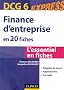 Finance d'entreprise en 20 fiches DCG 6