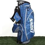 NFL Detroit Lions Light Blue-White Fairway Stand Golf Bag