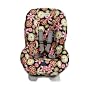 Emmalu Designs Waterproof Removable Toddler Car Seat Cover - Chocolate and Pink Carnival Bloom
