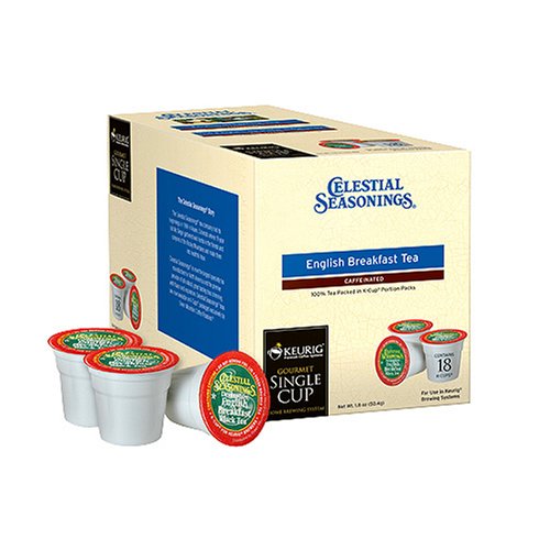Celestial Seasonings K-Cup Single-Serving Tea 108-ct.- English Breakfast