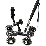 Vidpro SK-22 Professional Skater Dolly for Digital SLR Cameras & Video Camcorders