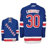 LUNDQVIST 30 New York Rangers Reebok Premier Home