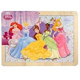 Disney Princess Wood Picture Frame 12 Piece Puzzle