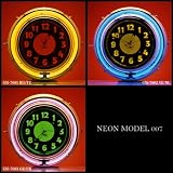 PJC NEON CLOCK MODEL 700 (GM-7003 GR/PK)