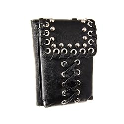 Leather-Like Cross Stitch Cellphone Case (holds iphone) and Wallet --Several Colors To Choose From