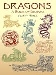 Dragons: A Book of Designs (Dover Pic...