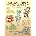Dragons: A Book of Designs (Dover Pictorial Archives)