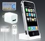 Dock Cradle with AV out + USB Data / Charger Cable + USB Plug for Apple iPhone 3G, 3GS, iPod Touch 2G, 3G. Includes DBROTH Microfiber Cleaning Cloth