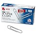 ACCO Premium Jumbo Paper Clips, Smooth, Jumbo, 1000 Pack (72500)