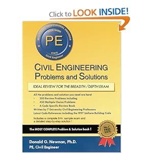 Engineering Press at OUP: Civil Engineering License Problems and Solutions, 14th edition by Donald G. Newnan