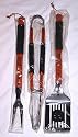 Grilla Gear 3-Piece BBQ Tool Set