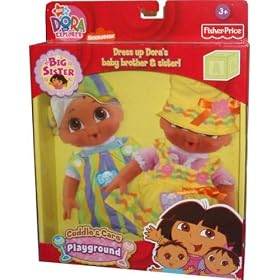 NICK JR'S DORA THE EXPLORER BIG SISTER DRESS UP OUTFIT CUDDLE & CARE PLAYGROUND OUTFITS
