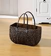 Maisstroh-Tasche, mokka