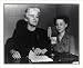 Historic Print (L): [Sister Elizabeth Kenney, half-length portrait, speaking by radio to Australia for Offic