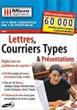 Revue Micro Application  / Lettres, Courriers Types & Présentations