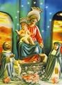3D Lenticular Picture / Poster 10.5" X 13.5" - MADONNA OF POMPEI