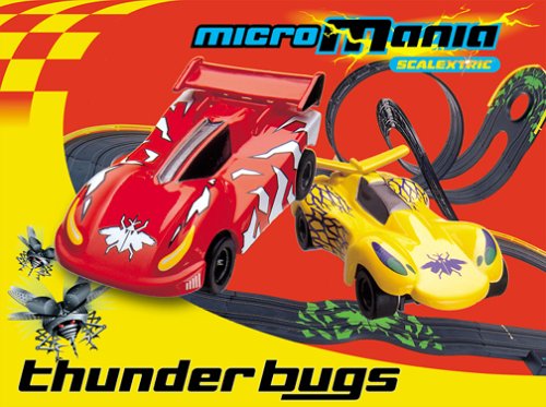 Childrens Toyshop  Toys : Micro Scalextric Mania - Thunder Bugs Set