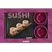 Sushi : 1 livre de 30 recettes + 1 natte � rouler + 1 moule � sushi + 2 paires de baguettes + 2 bols � wasabi