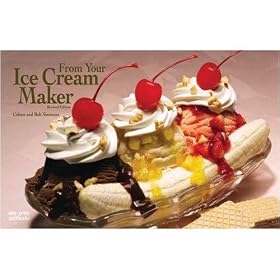 Ice cream machine recipe book. by Bristol