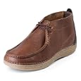 Mens TONY LAMA Ranchin Taos Slip-On Casual 4" Chukka Boots BROWN (Size Run 6 - 14 D) SPR-SUM FAL-WIN