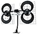 ClearStream 4 Indoor/Outdoor HDTV Antenna with Mount - 70 Mile Range