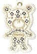 MIMO USB Drive - Bear (Pearl/Gold/Black)