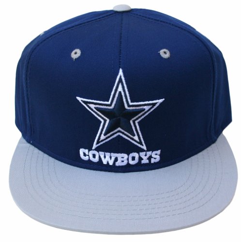 Dallas Cowboys Two Tone Blue/Grey Basic Snapback Adjustable Flatbill Hat