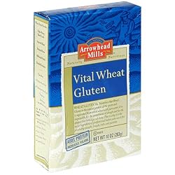 Arrowhead Mills Vital Wheat Gluten, 10-Ounce Box (Pack of 12)