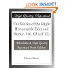 The Works of the Right Honourable Edmund Burke, Vol. 03 (of 12)