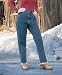 Sporting Goods : Women's Guide Gear® 5 - pocket Flannel - lined Jeans Denim Blue
