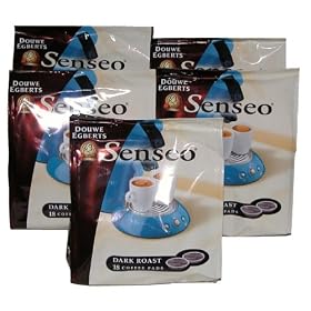 Douwe Egberts Senseo Coffee Pods. Dark Roast Flavour. 90 pods