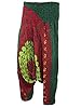 Harem Pant Trousers Green Mandala Printed Yoga Bellydance Hippie Boho Jumpsuit Romper